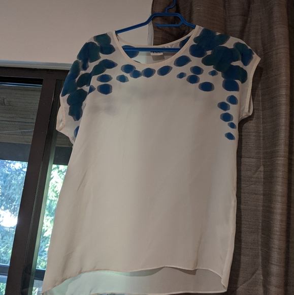 Rachel Rose silk top size 1 Nwot - Picture 1 of 2